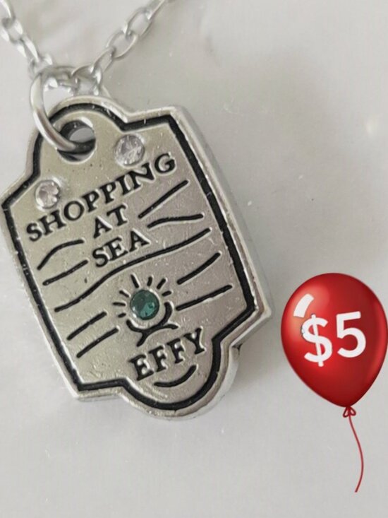 Effy Jewelry - [NIB] Effy Shopping At Sea Charm On Silver Tone Necklace